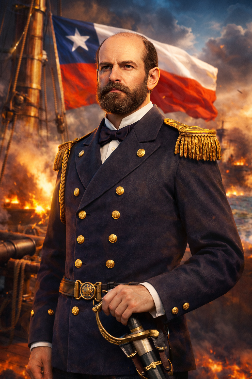 Retrato de Arturo Prat